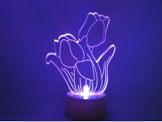 Christmas Gift Colorful LED of Tulip Light